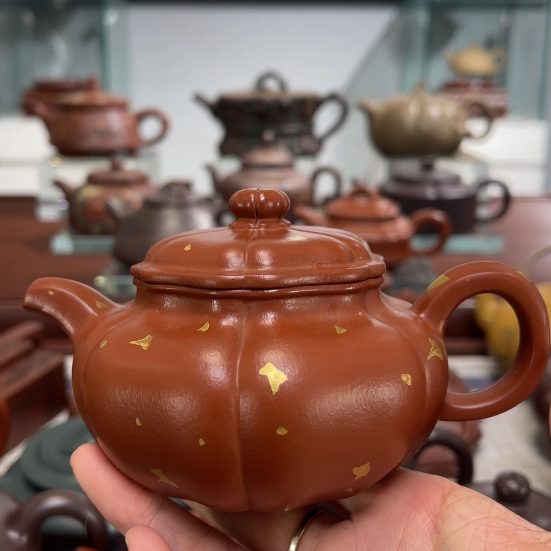 紫砂茶壶A****上朱泥亏仿古