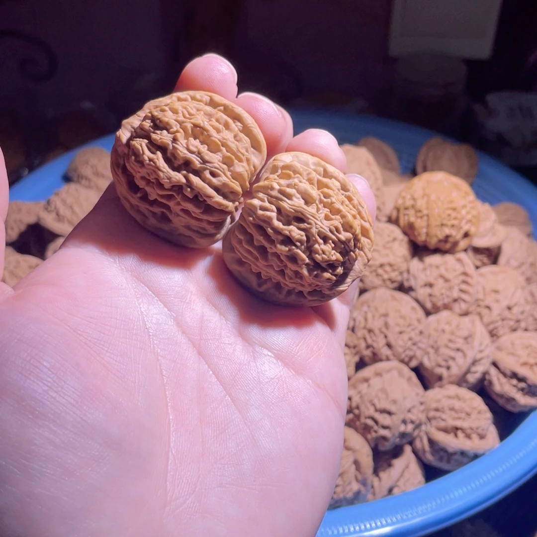 前****天40文玩核桃四座楼练手对