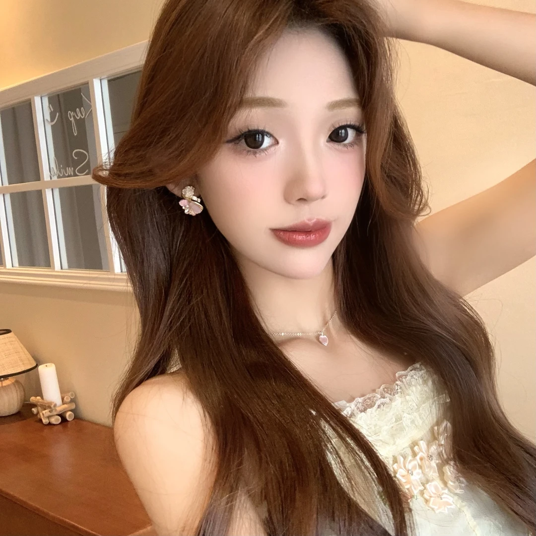 FULL GIRLISH耳环01930少女花朵轻奢耳钉耳饰