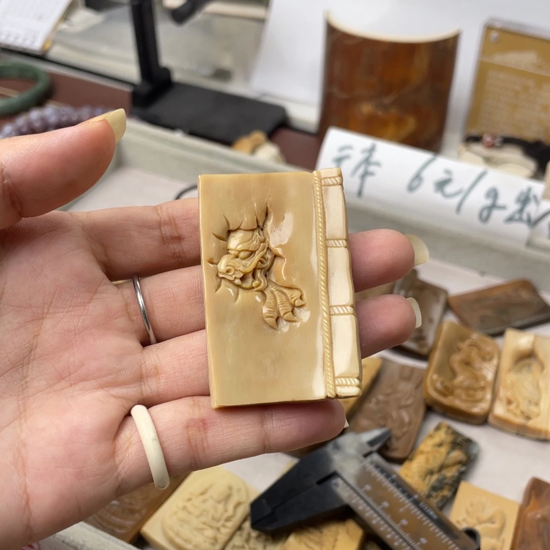 猛犸象牙手串/手链/手镯有瑕特价龙牌