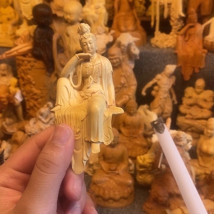 黄杨木黄杨木瑕疵观音