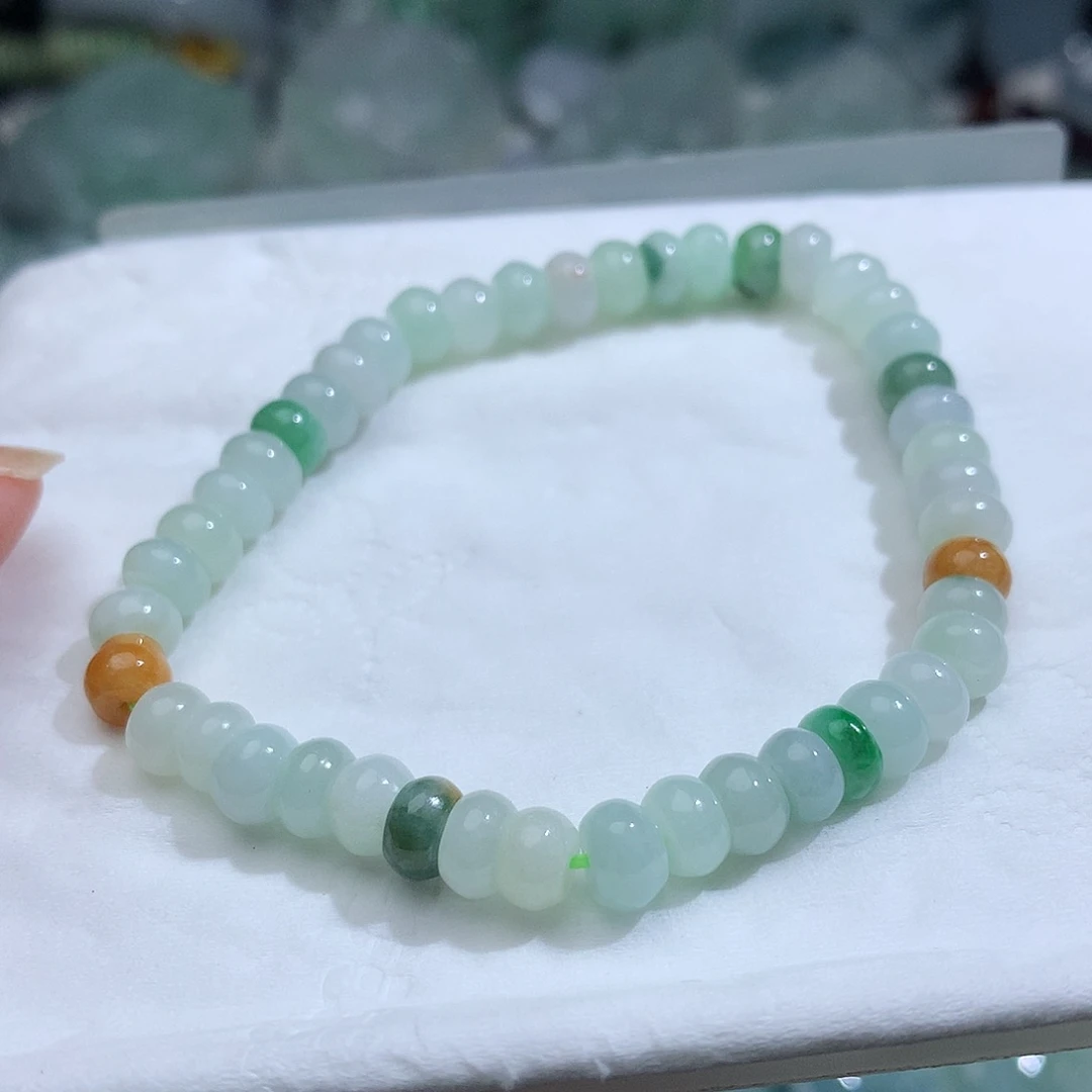 翡翠未镶嵌颈饰883