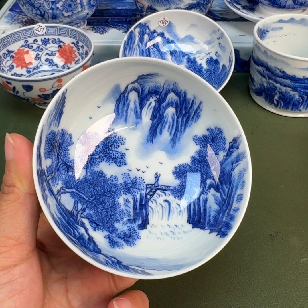 景德镇纯手绘茶具圆圆291