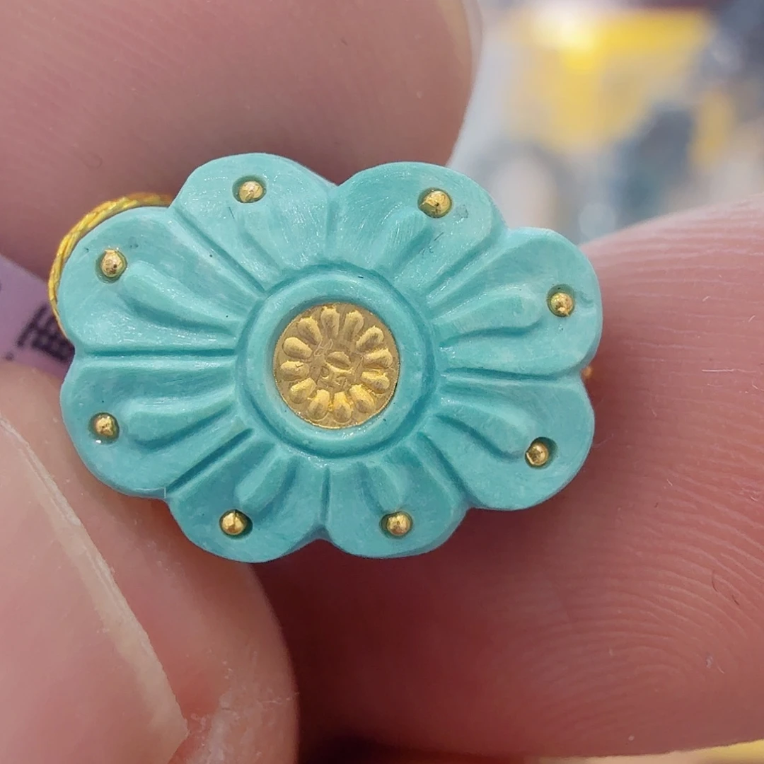 绿松石未镶嵌配饰