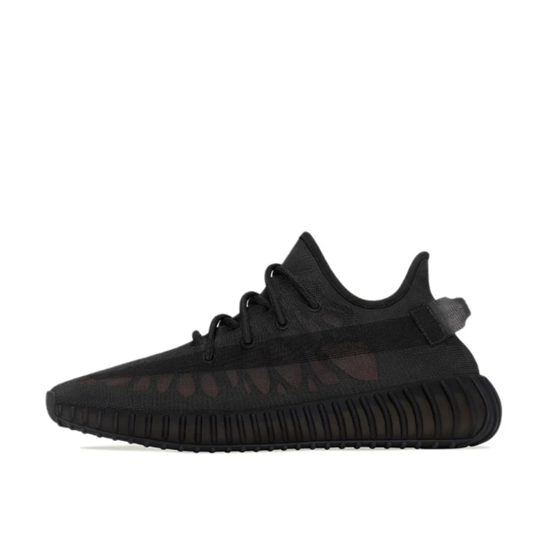 清货 Adidas Yeezy Boost 350 V2 黑色 椰子侃爷跑步鞋 GX3791