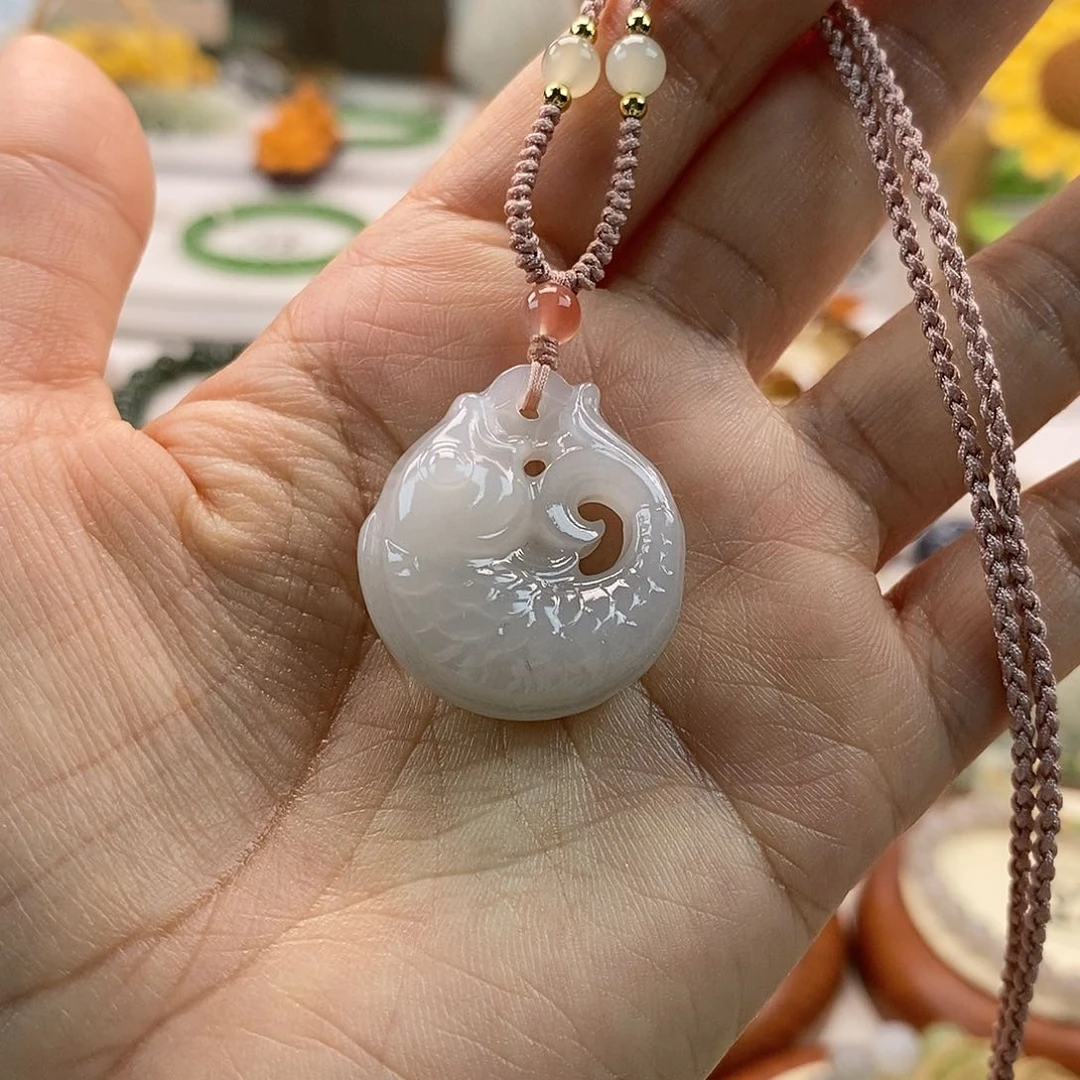 和田玉吊坠(不含链)未镶嵌