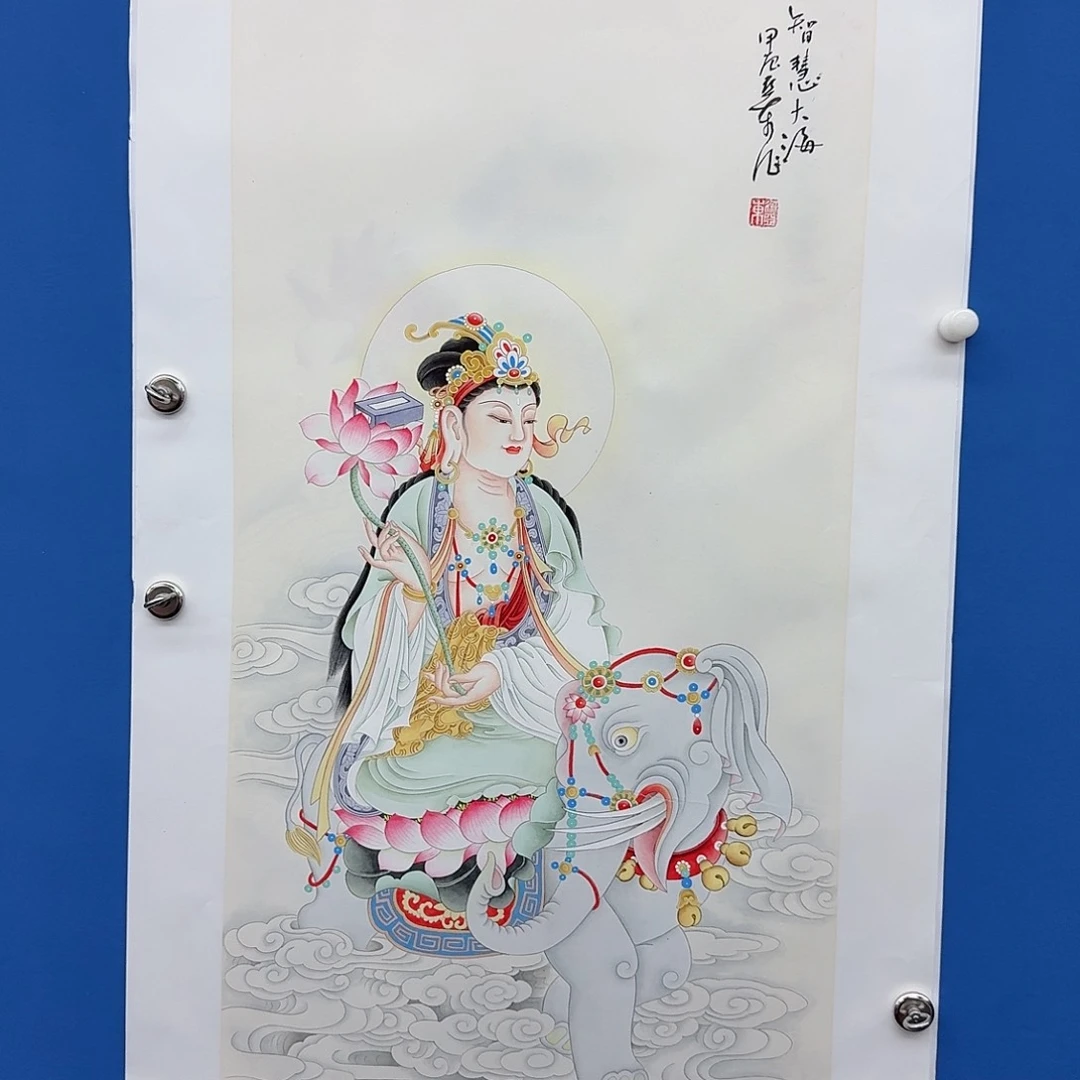 国画多次参加国内外大型