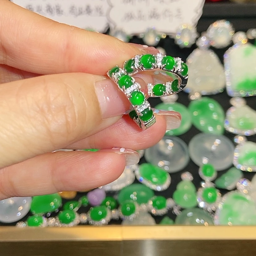 【闪购商品】未镶嵌翡翠耳饰天然翡翠