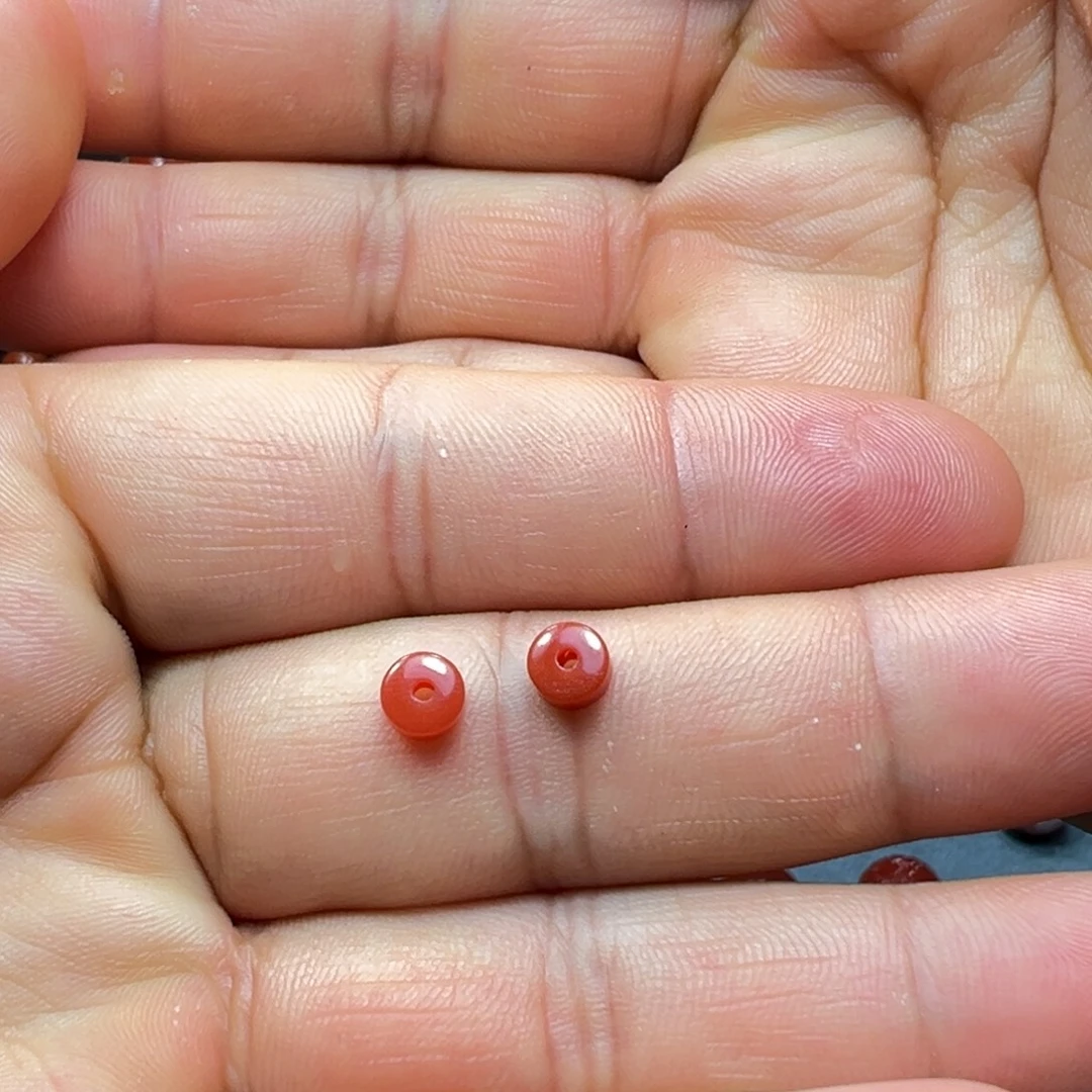 未镶嵌隔片南红玛瑙