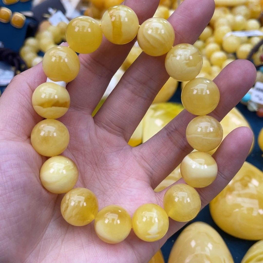 琥珀裸石未镶嵌琥珀蜜蜡w 25