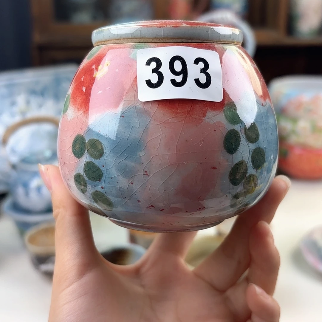景德镇手绘高温釉下彩陶瓷茶具