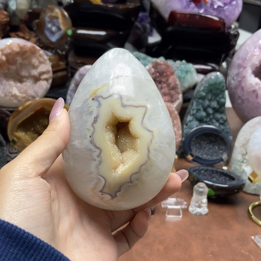 摆件紫晶未镶嵌水晶
