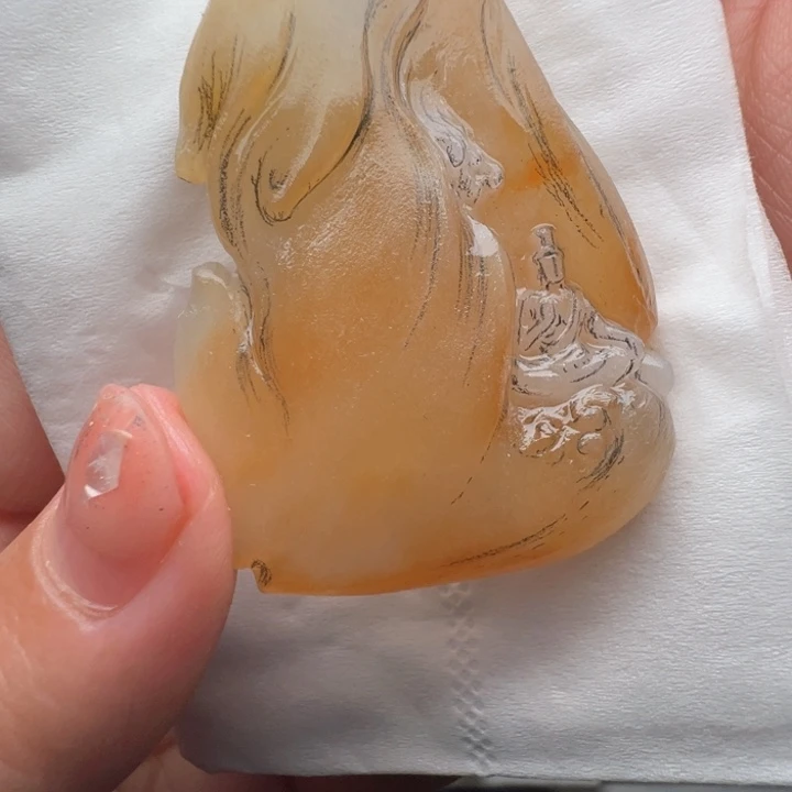 定制翡翠未镶嵌包抛光