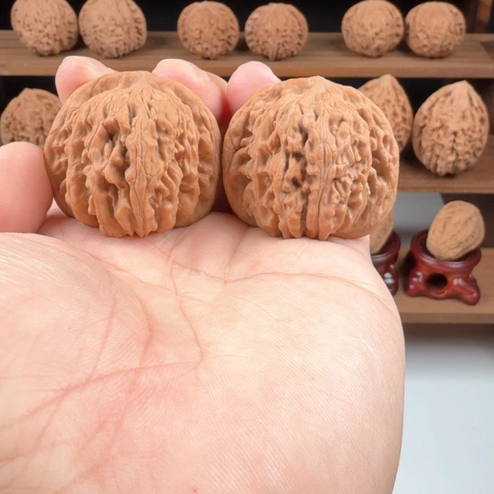 文玩核桃手串16四座楼40.7/40/36