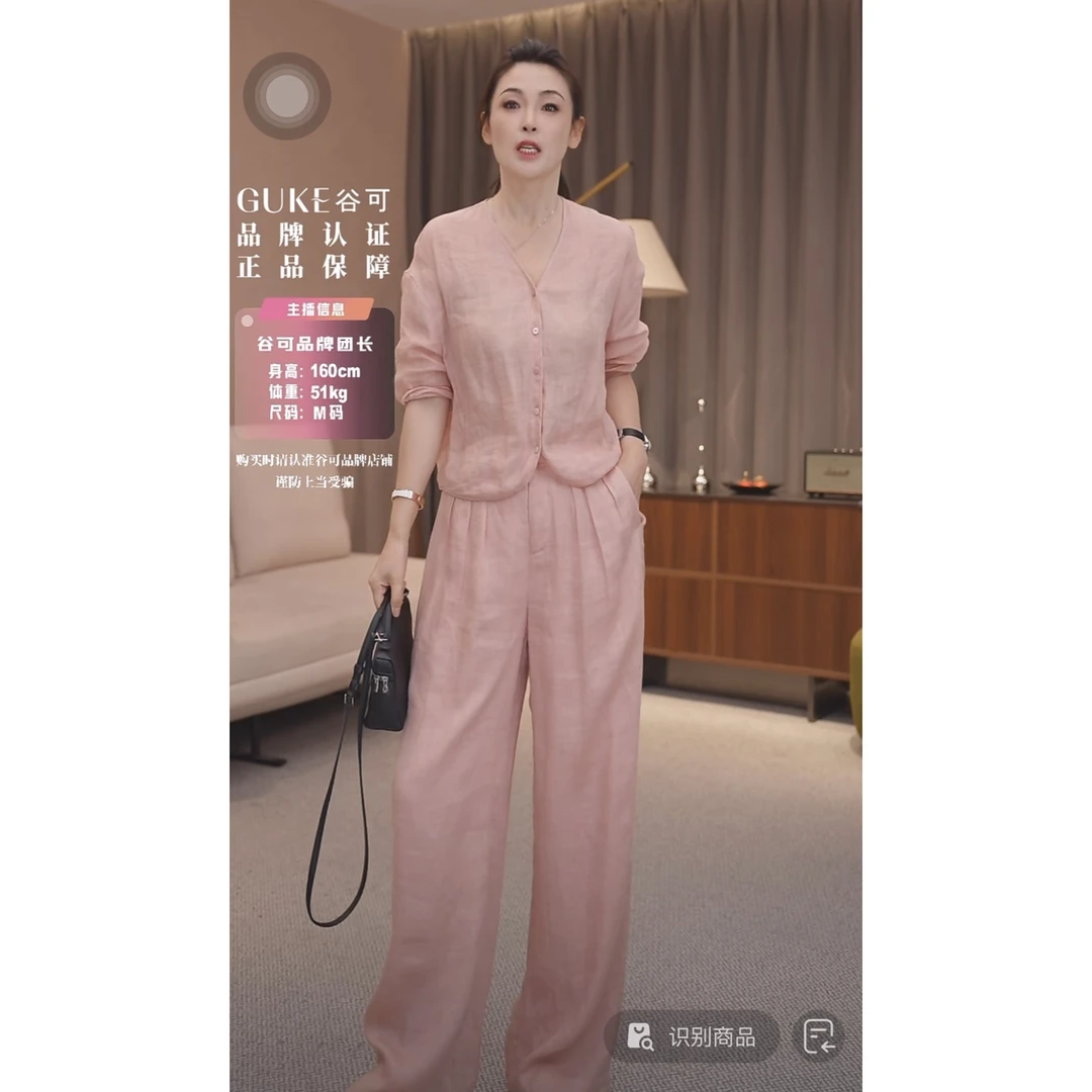 时尚女装三醋纤面料舒适百搭两件套学生党气质穿搭潮流短袖显瘦