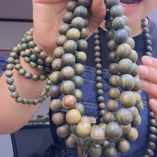 枣木绿檀1.5的108粒