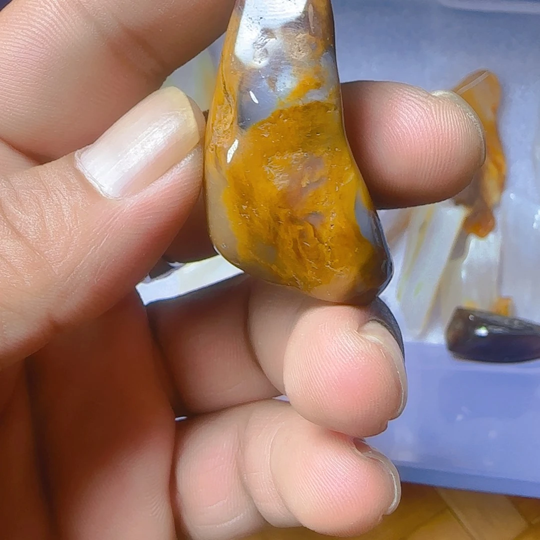 斧***主硅化玉手把未镶嵌