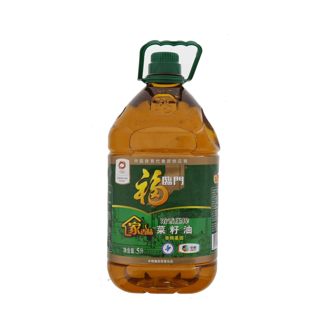 FULINMEN/福临门家香味浓香压榨菜籽油5L