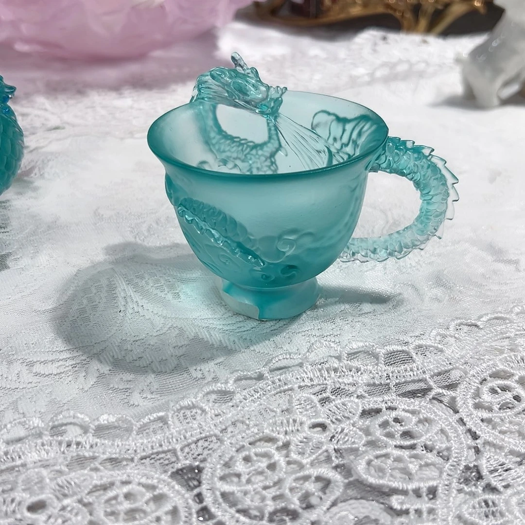 陶瓷QAA334脱蜡水晶茶杯