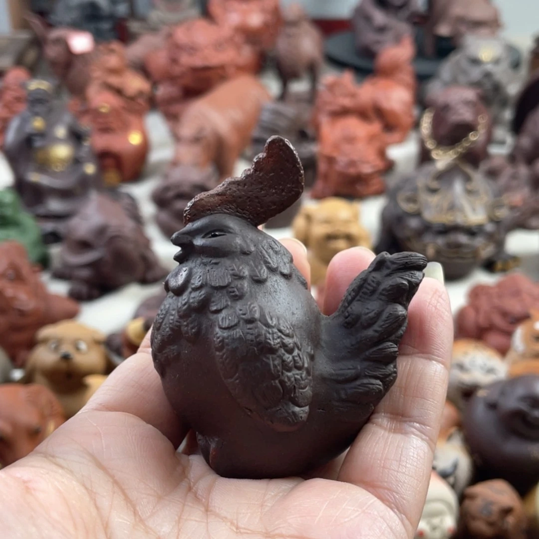 【闪购商品】紫砂茶宠紫砂公鸡