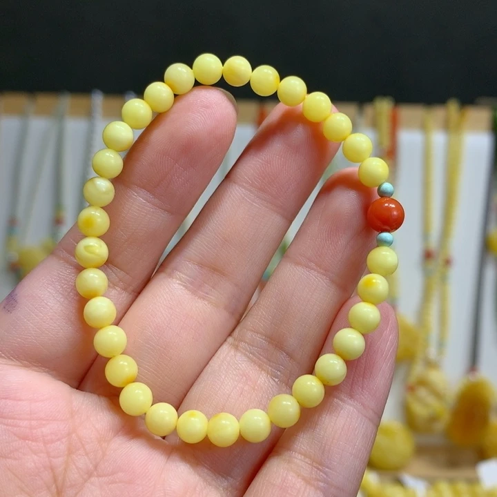 手链蜜蜡未镶嵌5mm