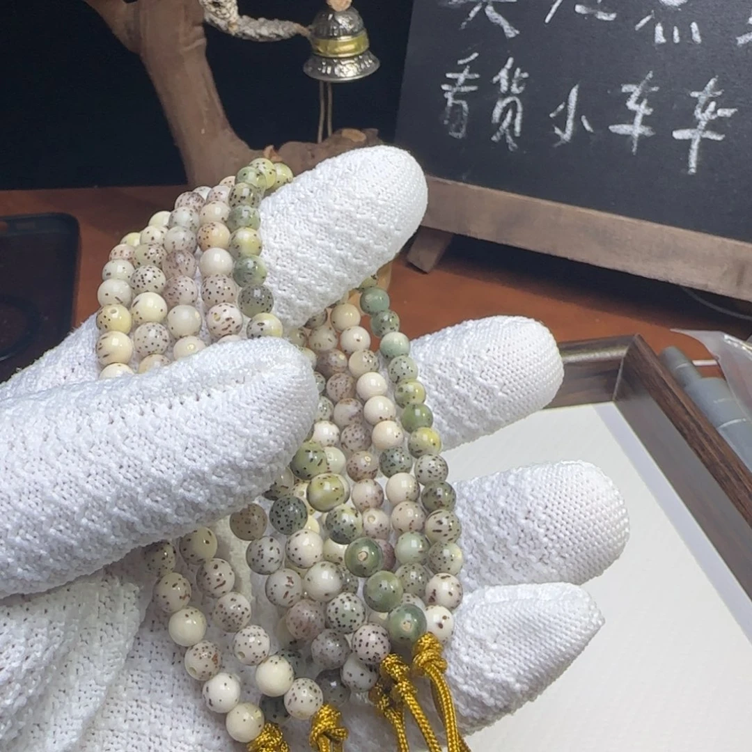 星月菩提手串6圆钥匙链