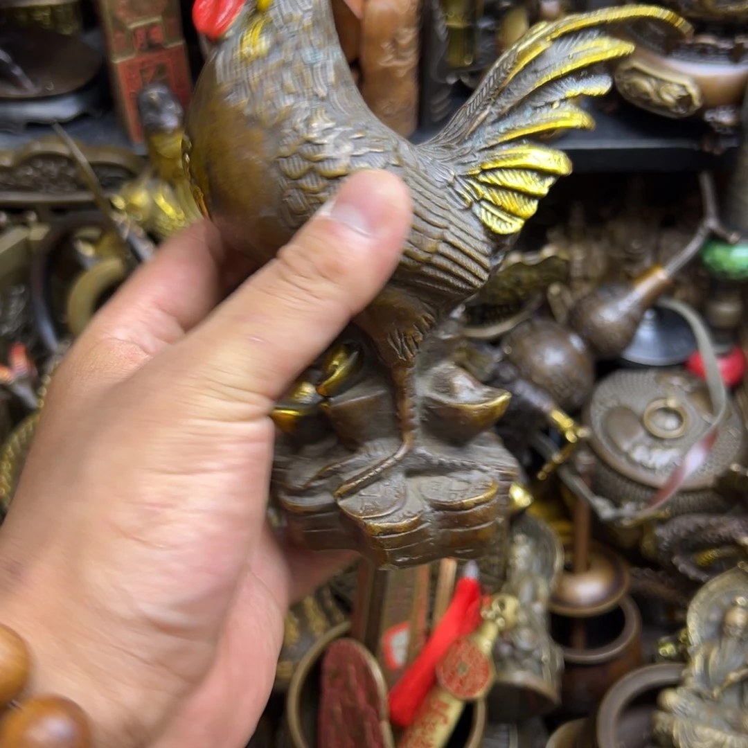 百万古铜工艺品摆件