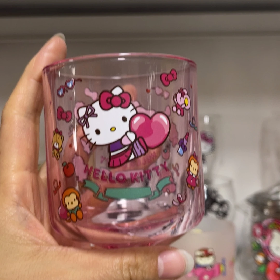 吸管款水晶玻璃粉矮脚