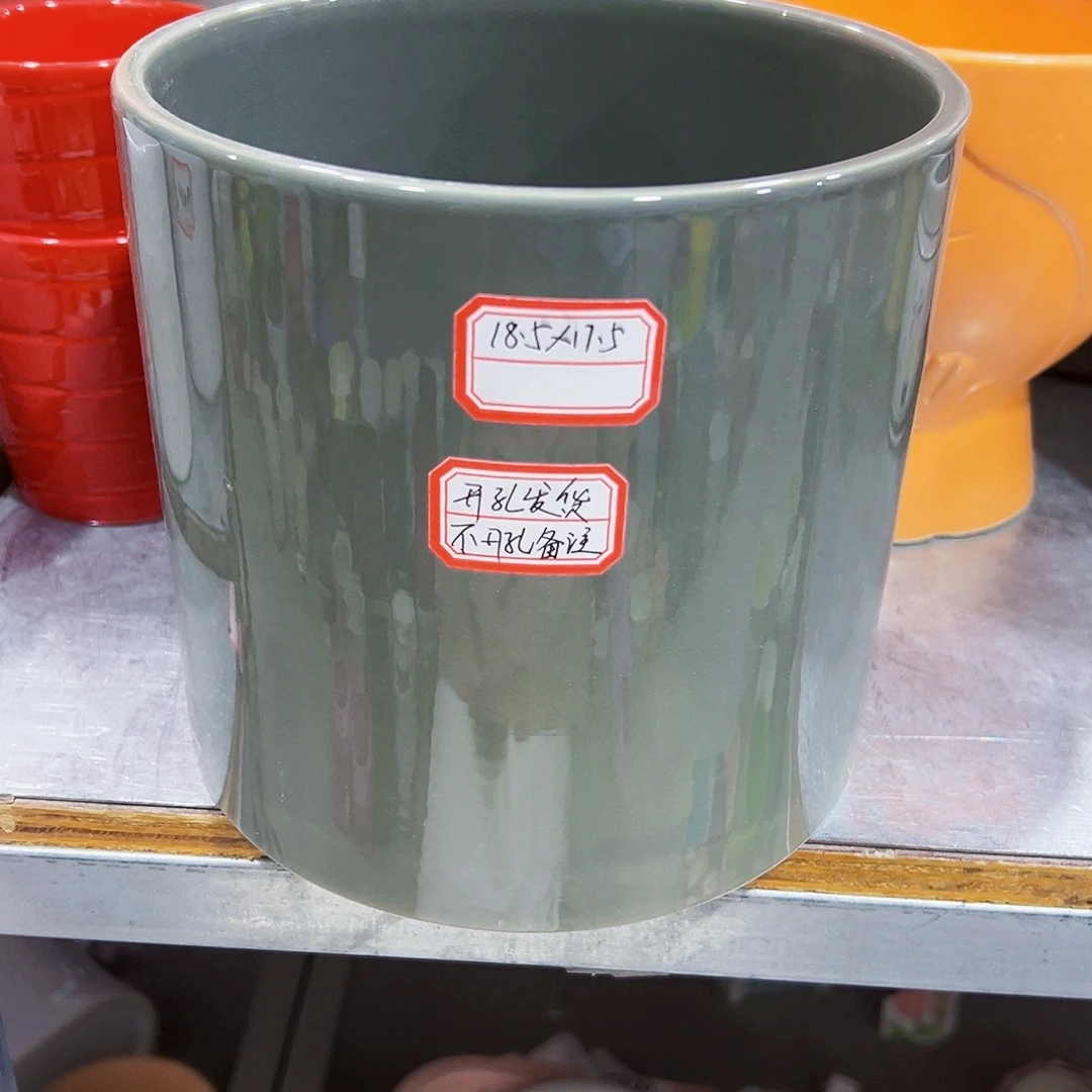 外贸尾单陶瓷花盆凑单10米包邮