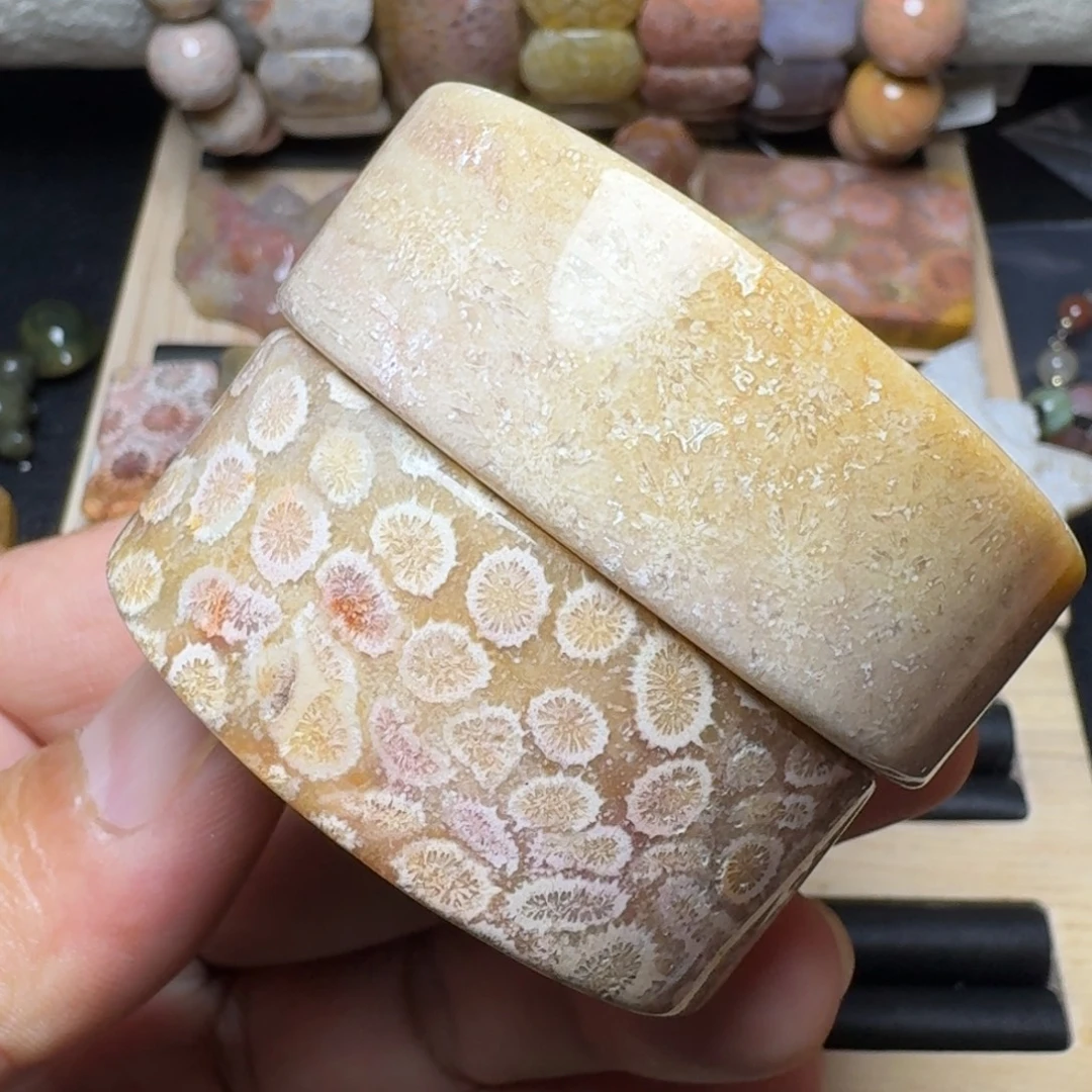 硅化玉未镶嵌纯天然色有机玉石保真色