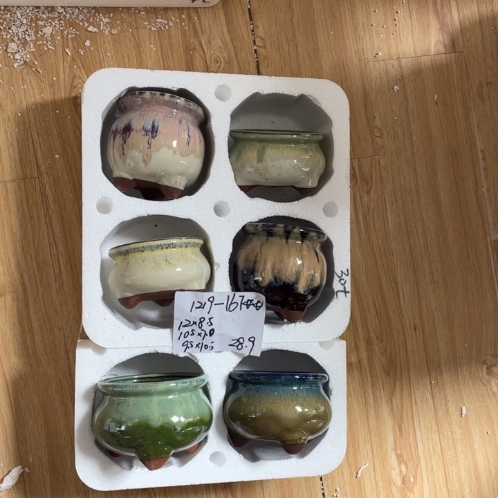 粗陶多肉花盆微瑕167