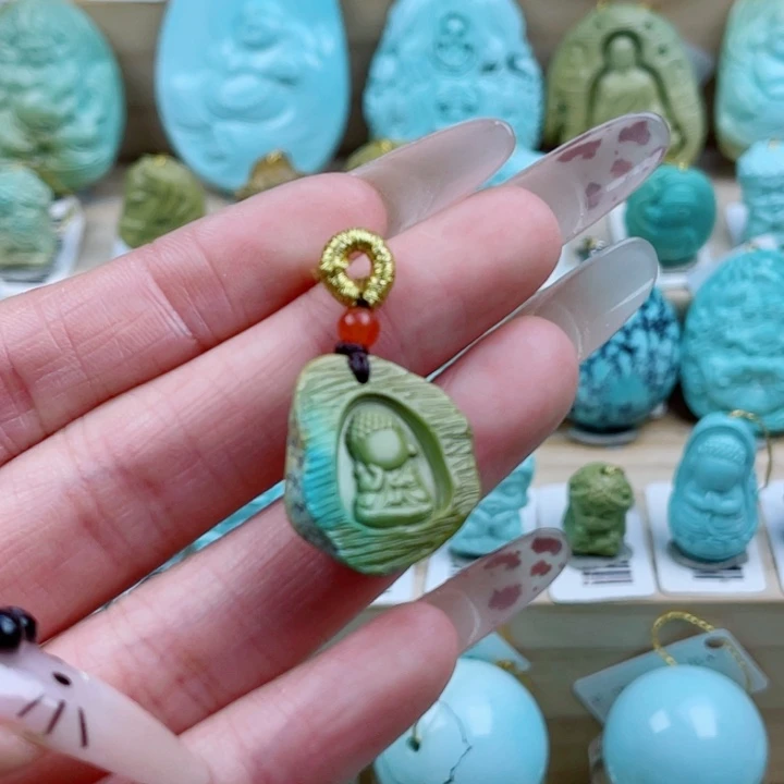 绿松石未镶嵌珠宝奇石