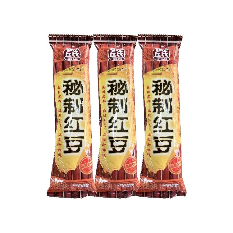 （10支）丘氏秘制红豆棒冰75g