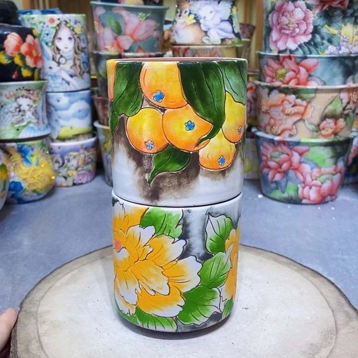 景德镇艺术手绘作品