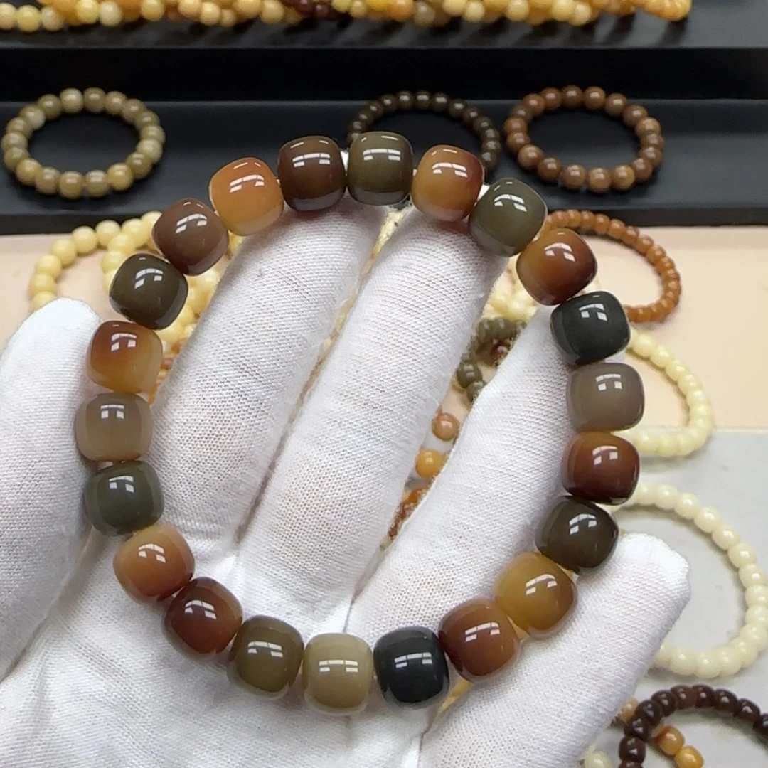 手串菩提根/象牙果10*11 重色多宝 5年