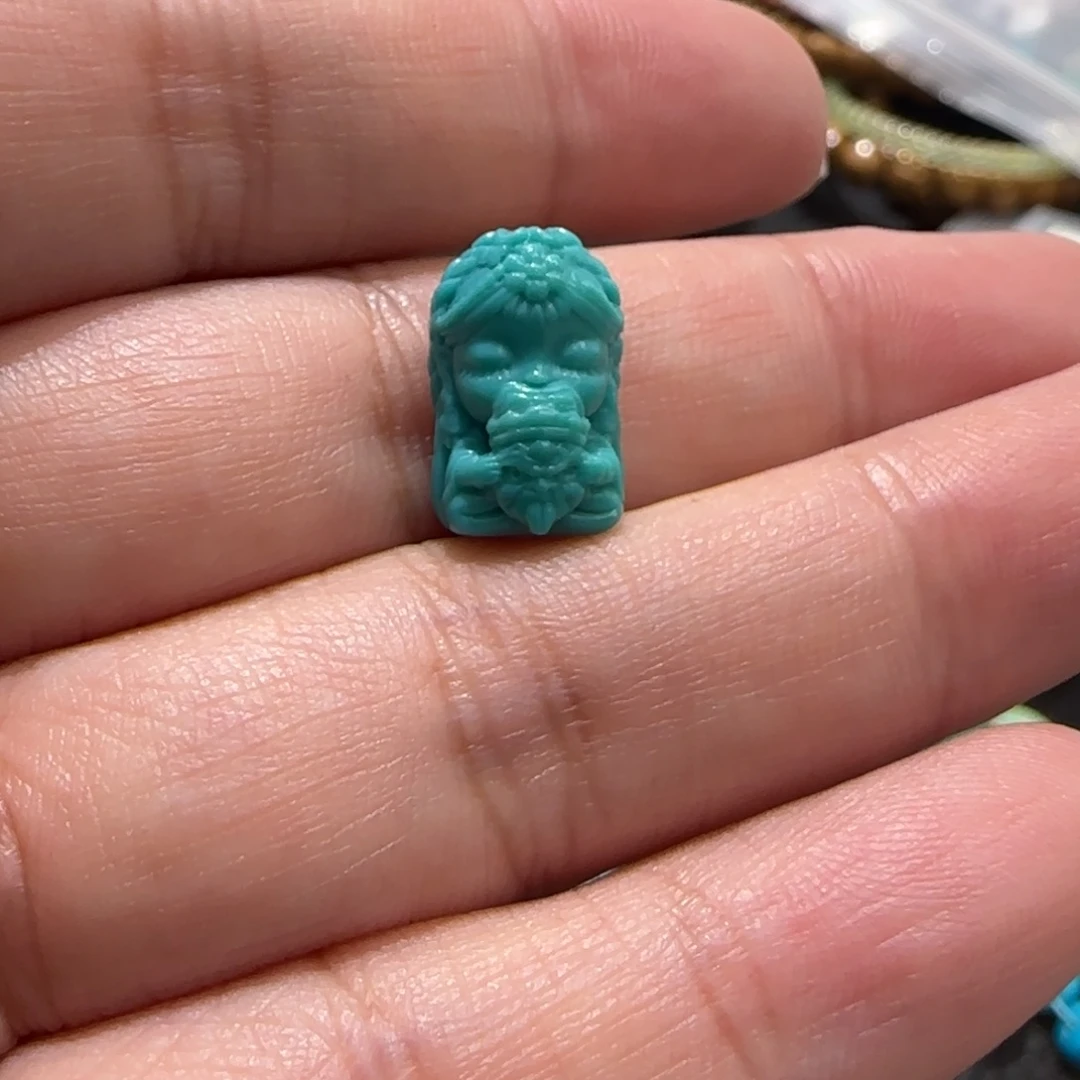 绿松石未镶嵌配饰