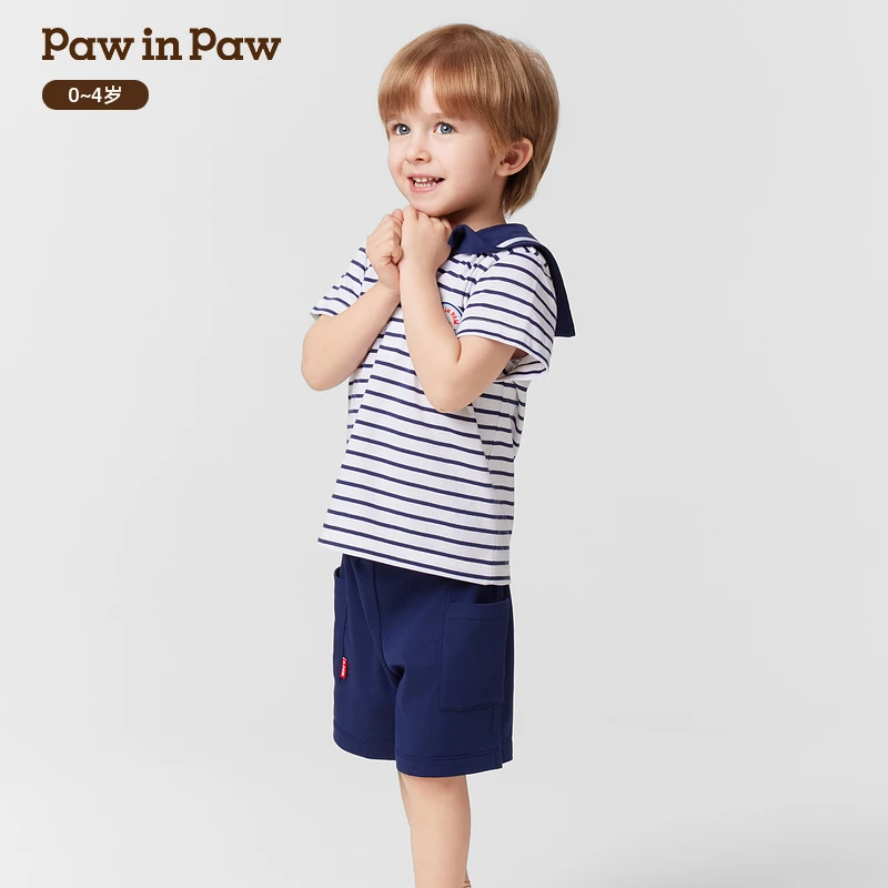 【商场同款】PawinPaw25年春夏新款男宝宝休闲套装PCSMF2571M