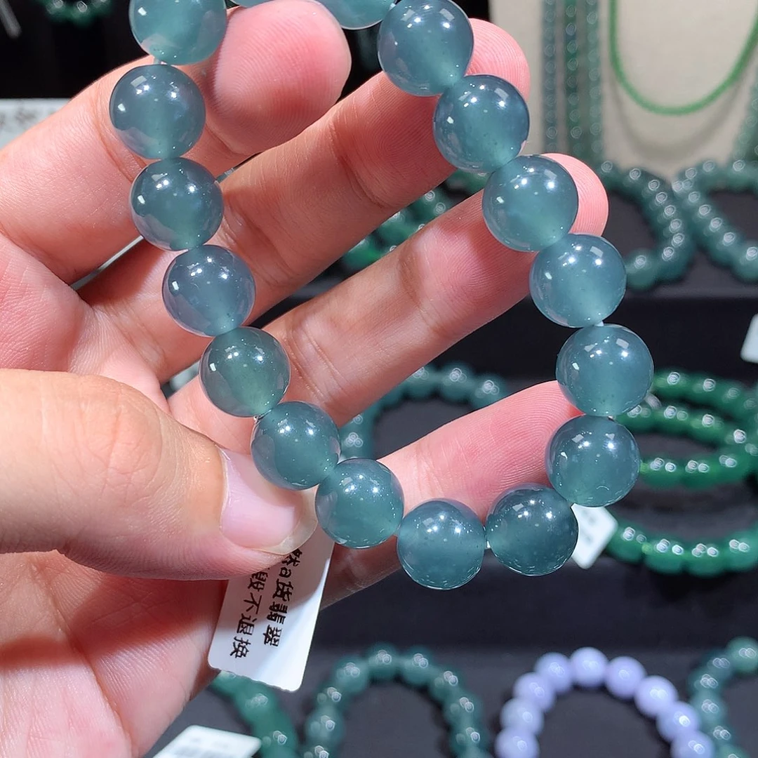 未镶嵌手链翡翠天然a货翡翠手串11.8