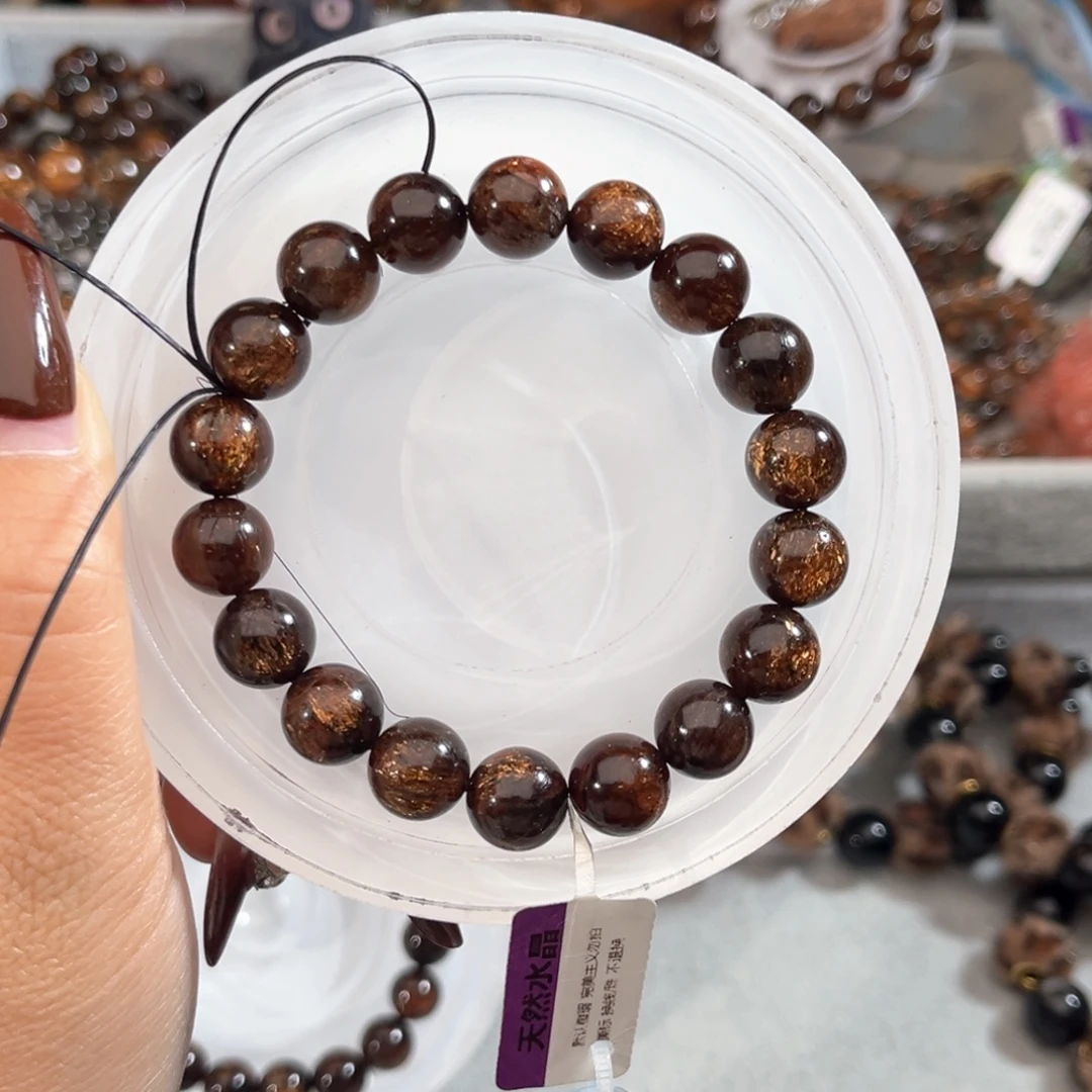 丽****手链未镶嵌水晶黑金超七11