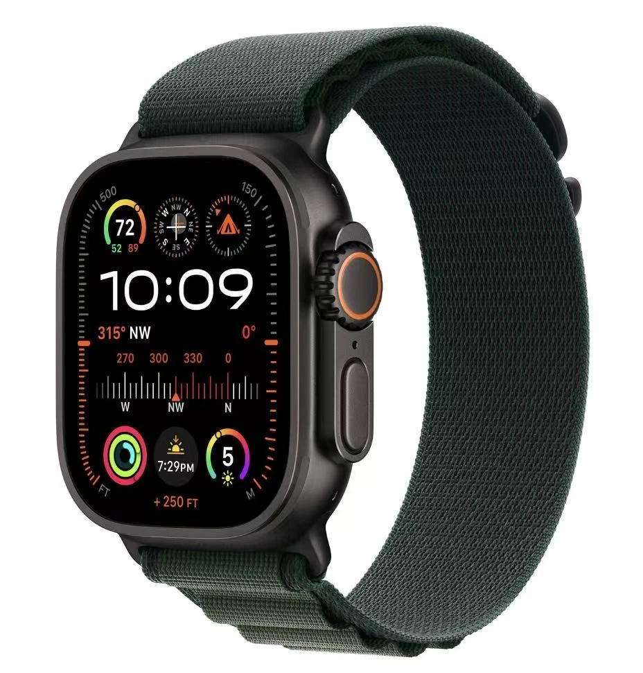 95新 Apple/苹果 原装Uitra高山回环暗绿色/散装正品表带