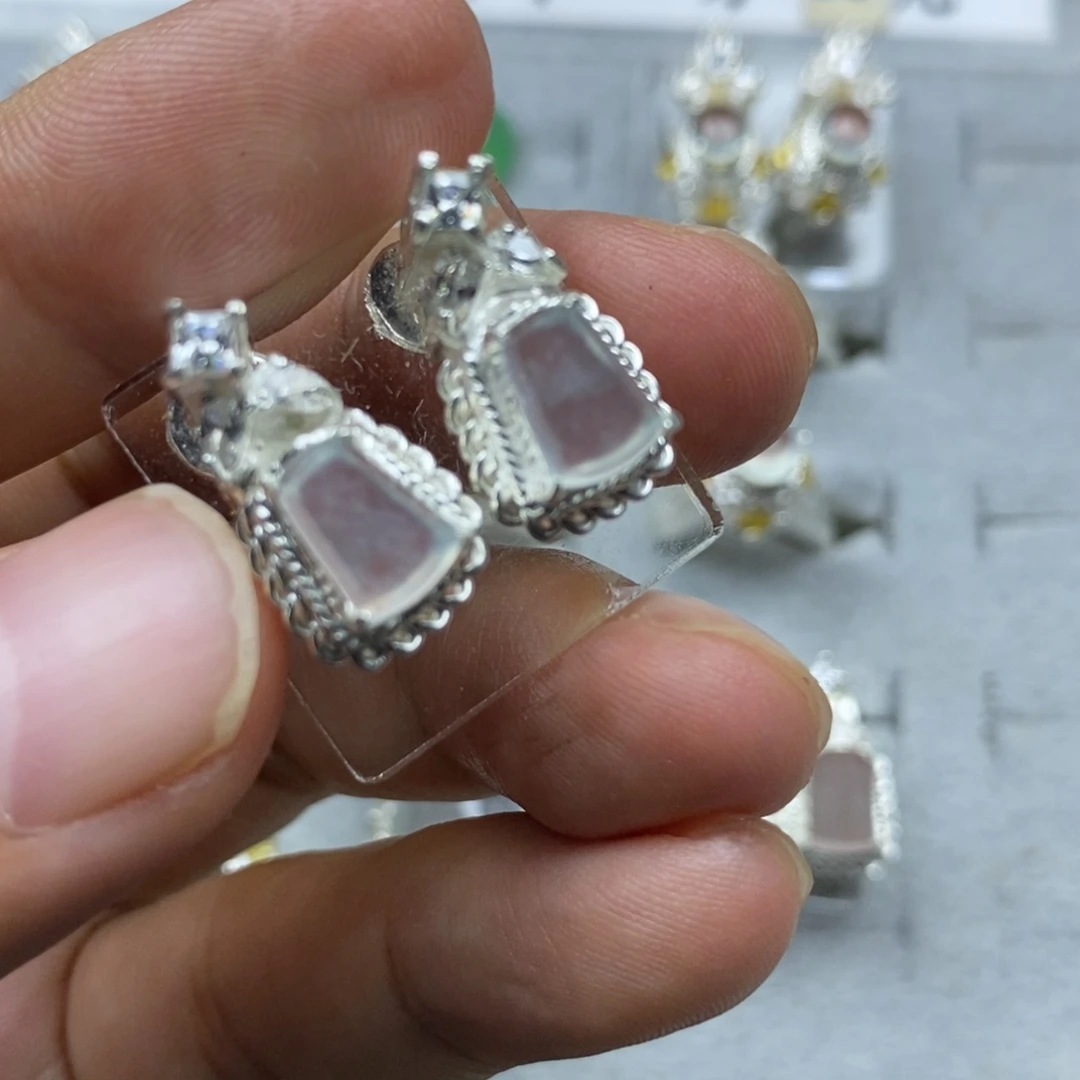 定制翡翠未镶嵌高冰玻8mm