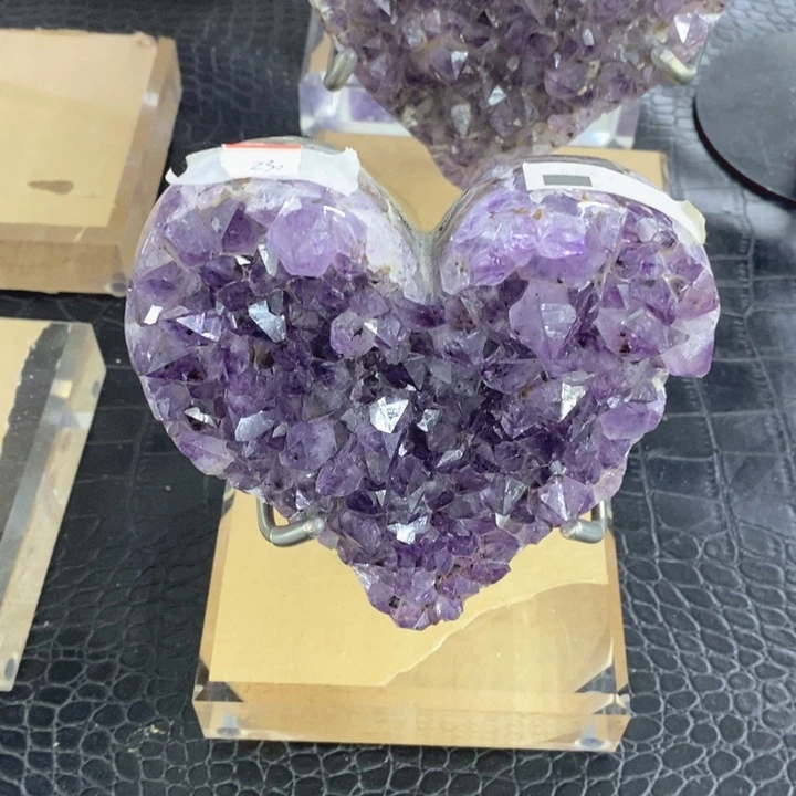 紫晶珠宝半成品未镶嵌