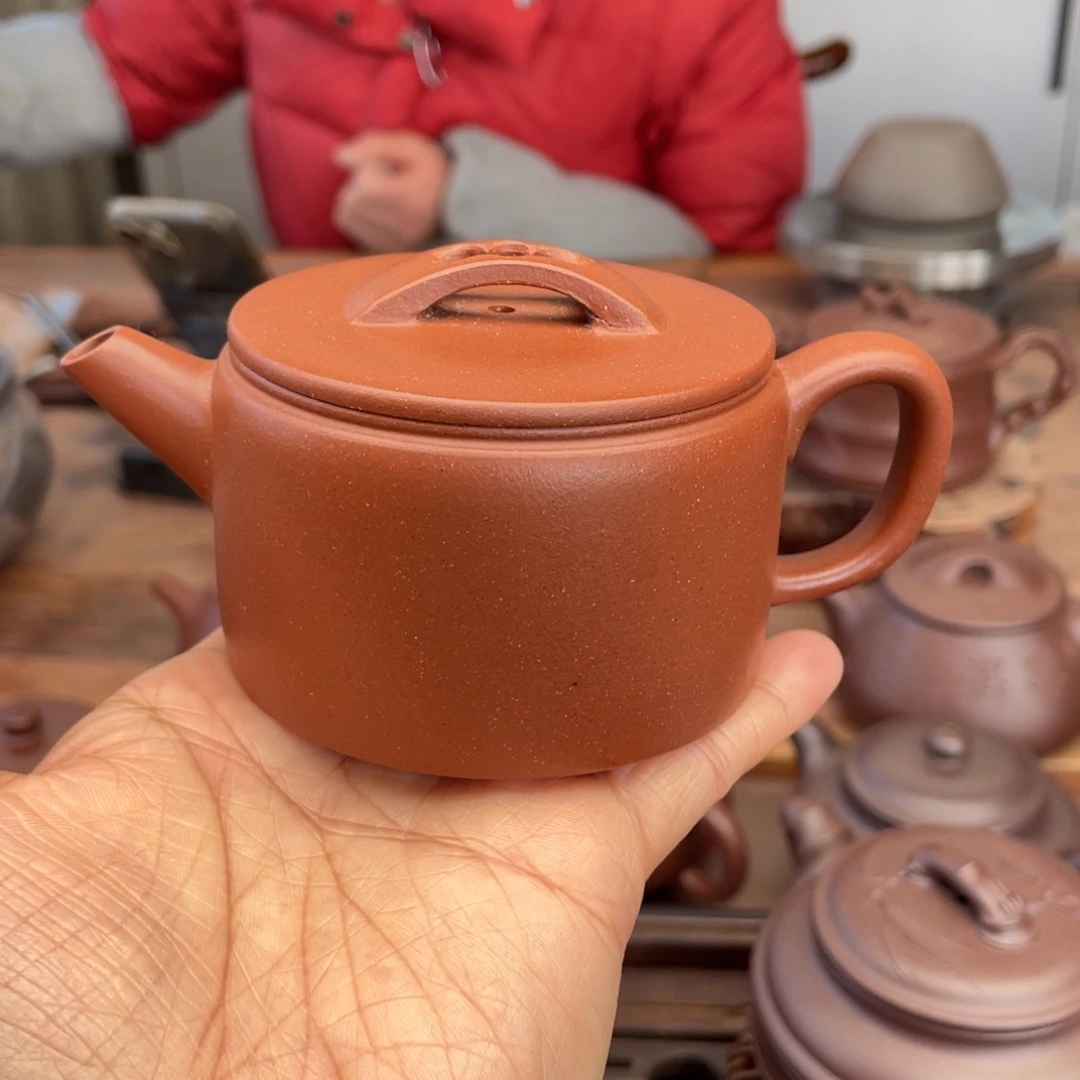 紫砂茶壶降坡泥汉瓦