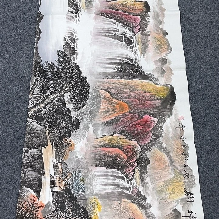 国画纯手绘国画作品