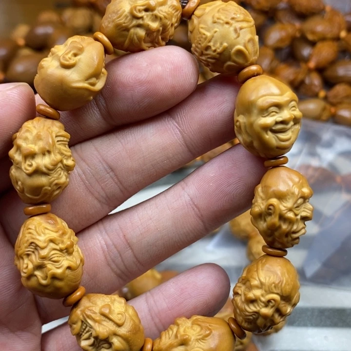 手串/手链橄榄核橄榄核雕工艺手串