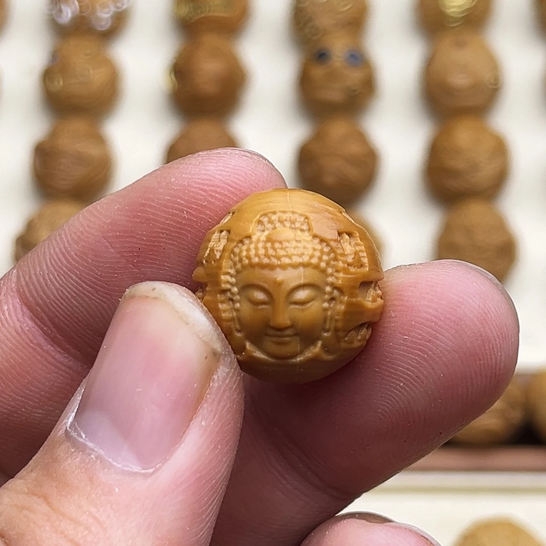 猴头核桃吊坠万佛17