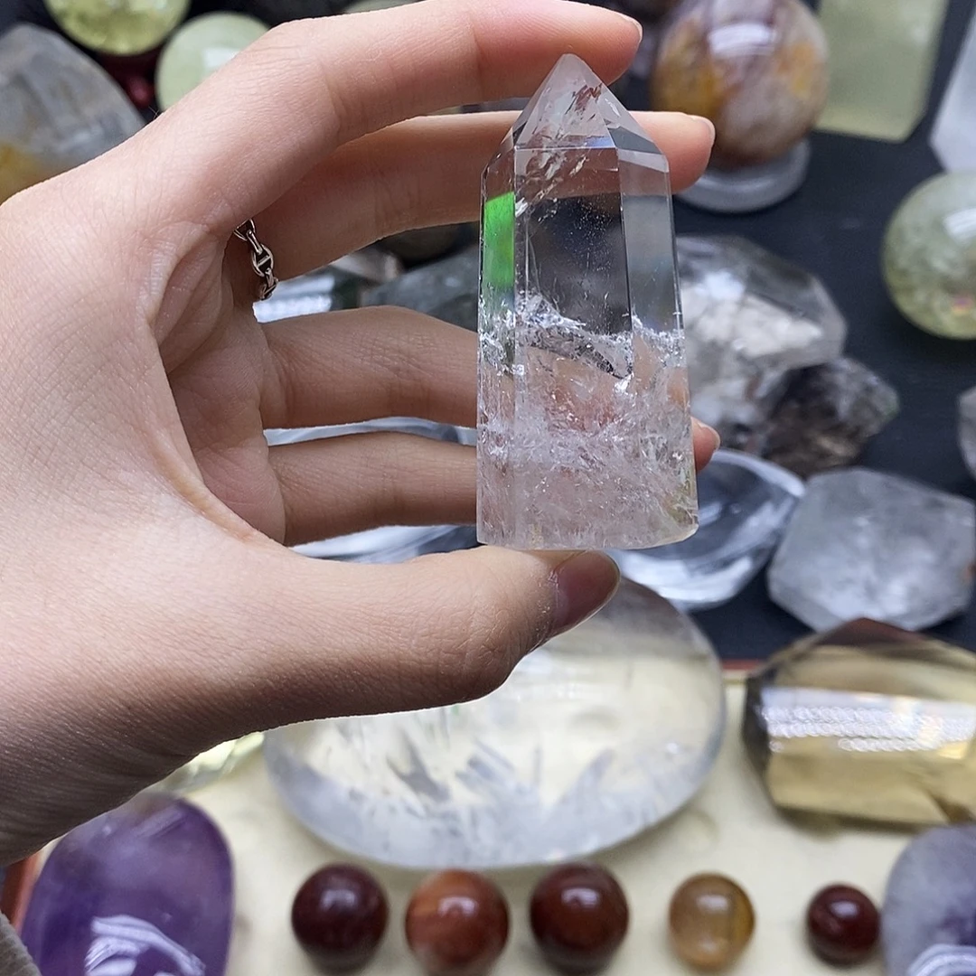 珠宝半成品未镶嵌水晶85水晶石
