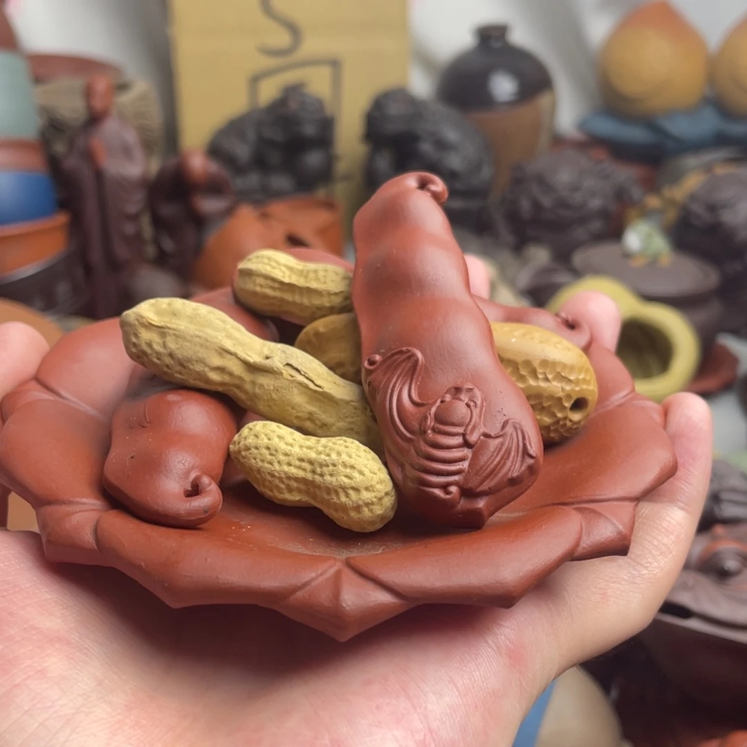 紫砂茶宠紫砂瑕疵
