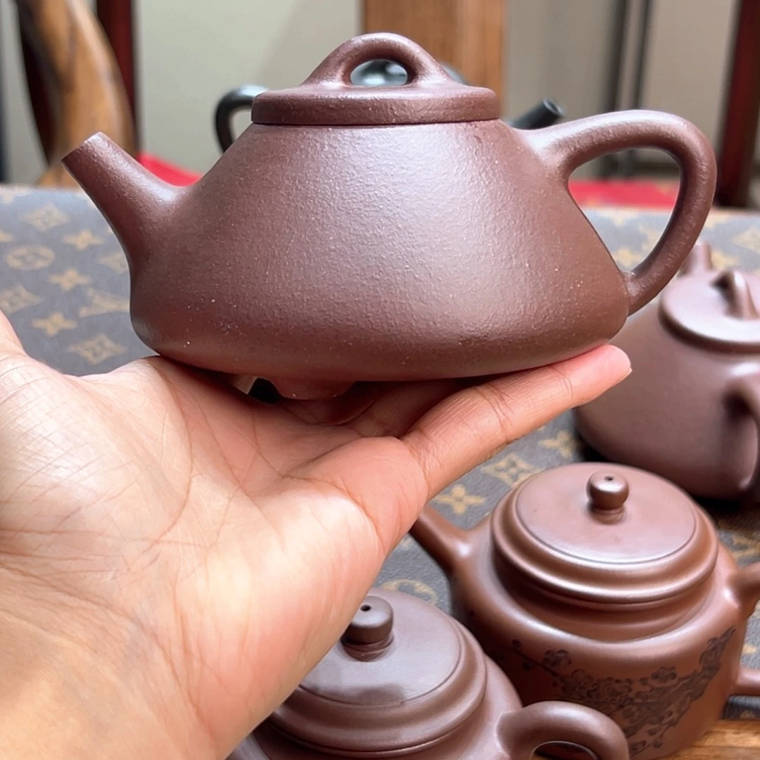 紫砂茶杯原矿紫泥
