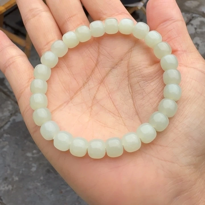 和田玉未镶嵌颈饰俄料手串彬彬F多样性拍一发一